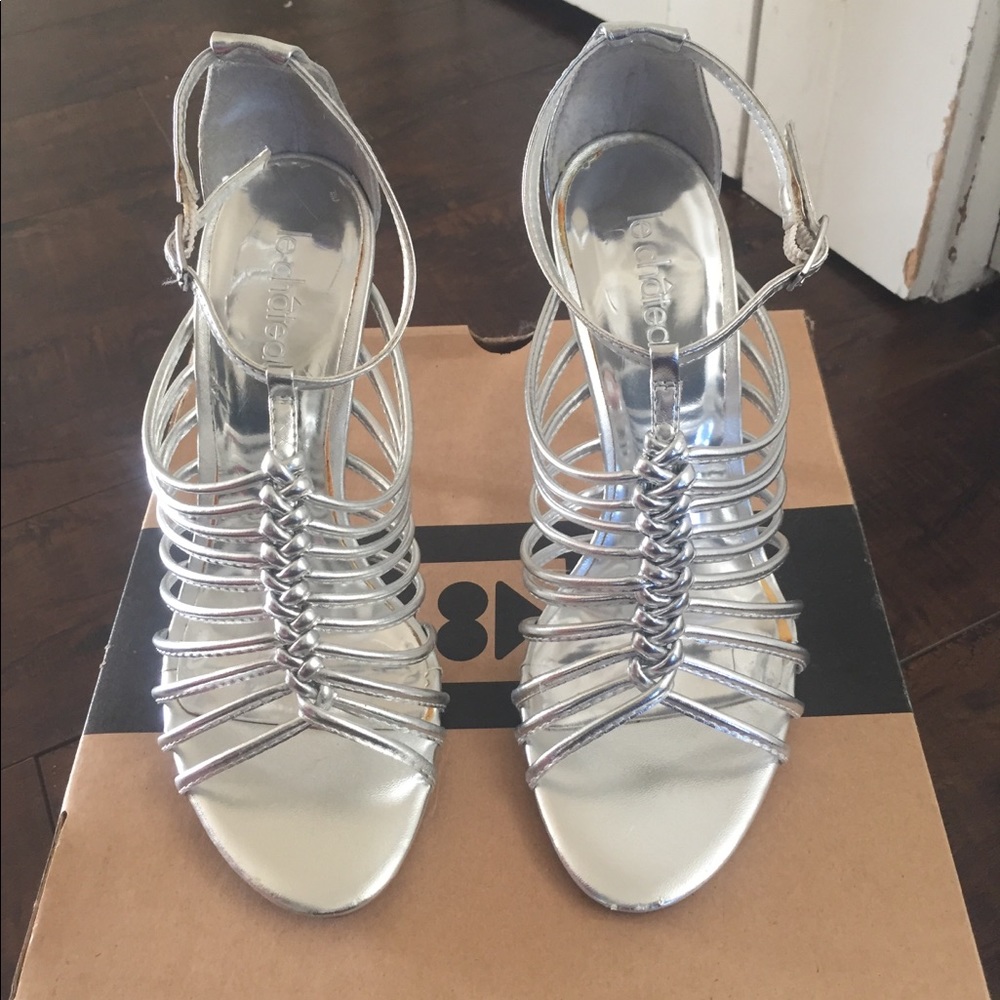 Silver heels